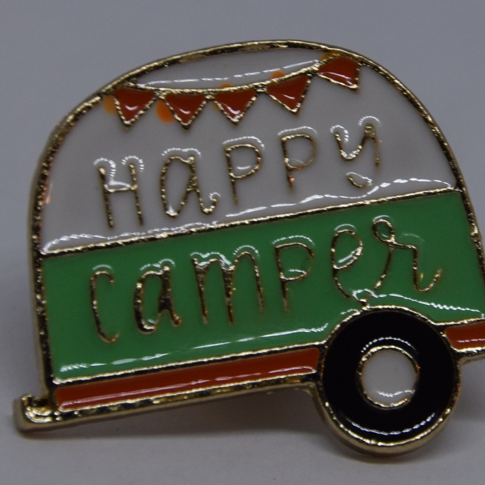 Happy Camper Hat Pin